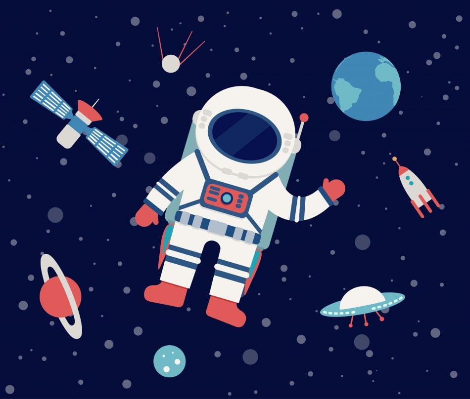 Astronaut in space