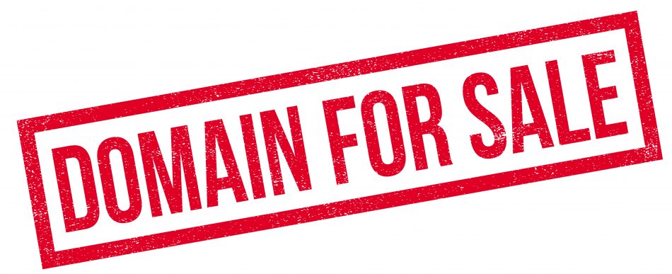 Domain for sale sign