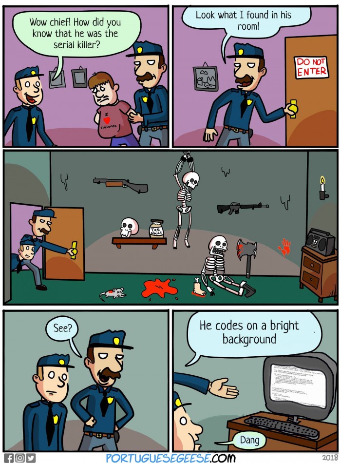 Spotting a serial killer