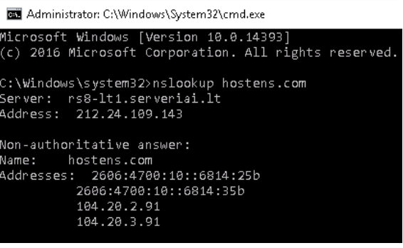 Online Whois Lookup of IP address and Domains