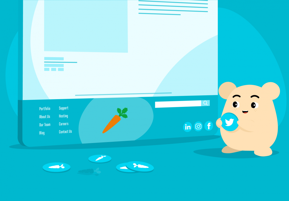 Website footer